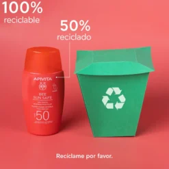Bee Sun Safe Fluido Facial Invisible Toque Seco SPF50
