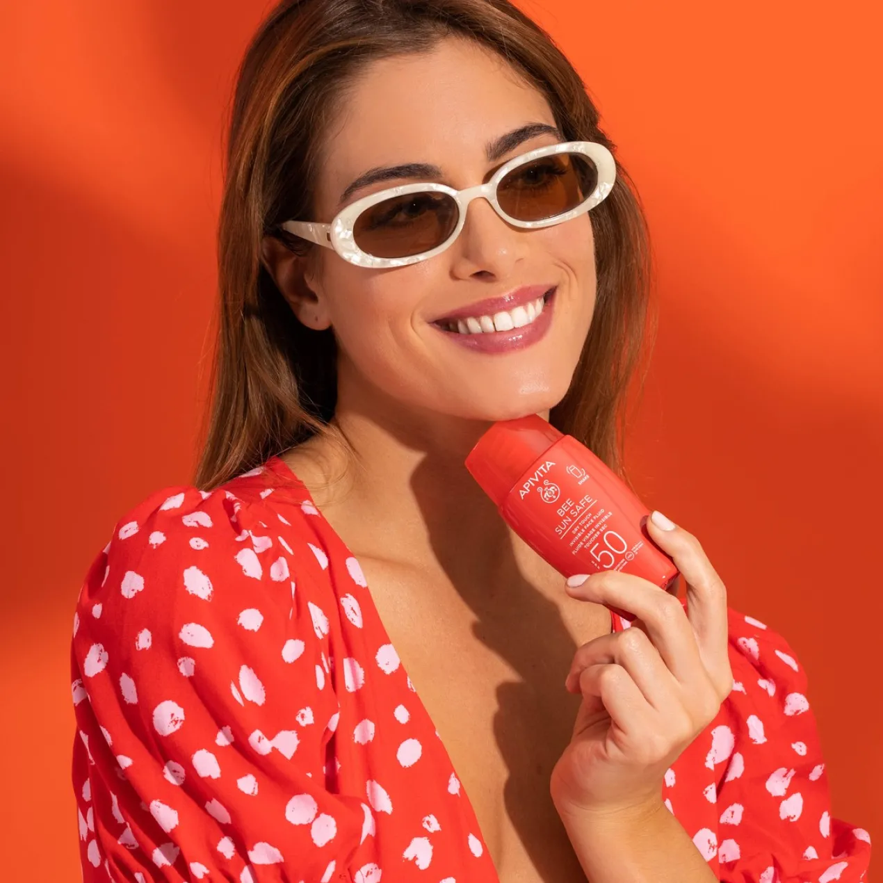 Bee Sun Safe Fluido Facial Invisible Toque Seco SPF50