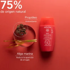 Bee Sun Safe Fluido Facial Invisible Toque Seco SPF50