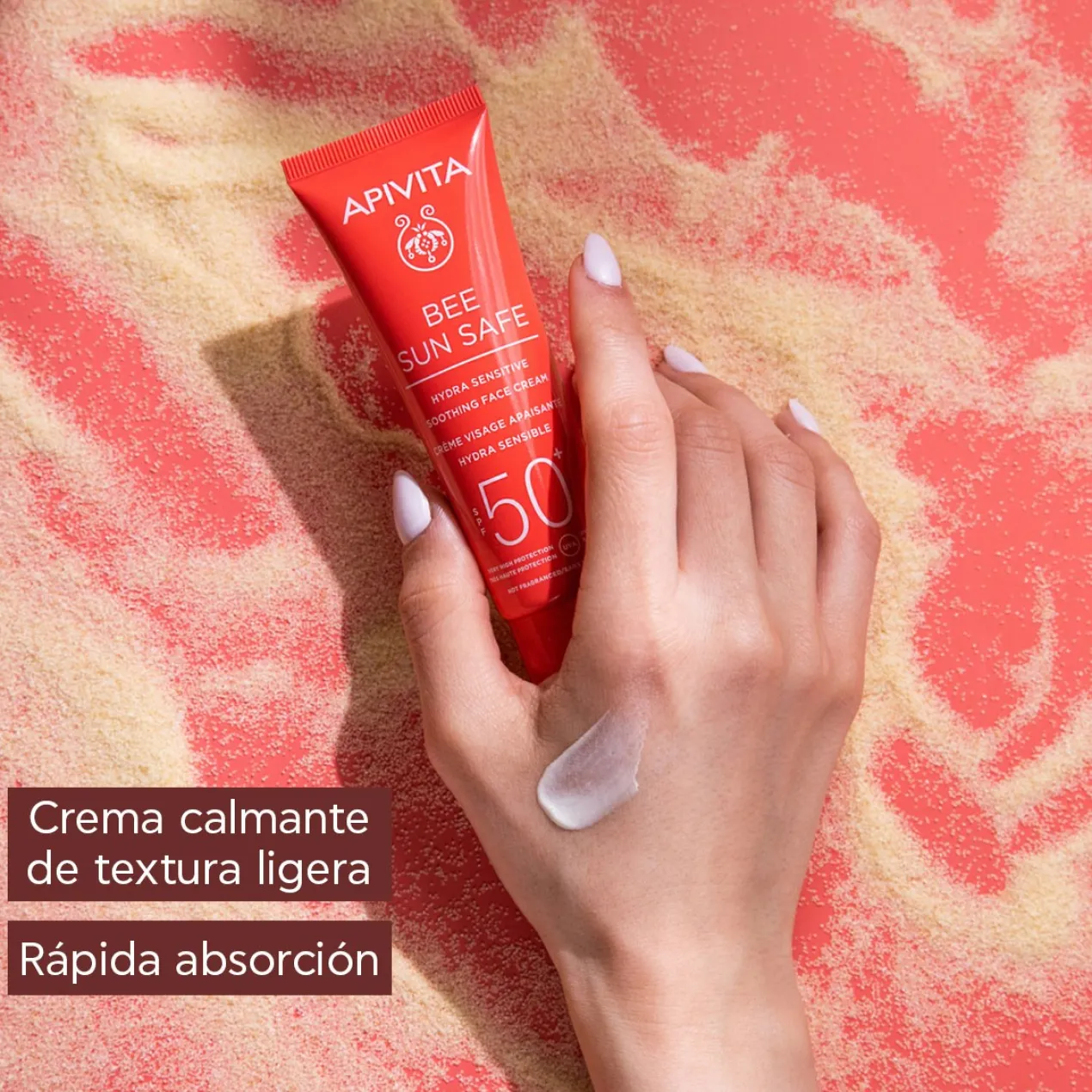 Bee Sun Safe Hydra Sensitive Crema Facial Calmante SPF50+