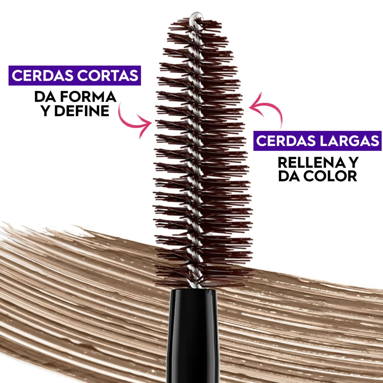 Big Bush Brow Gel Voluminizador de Cejas con Color