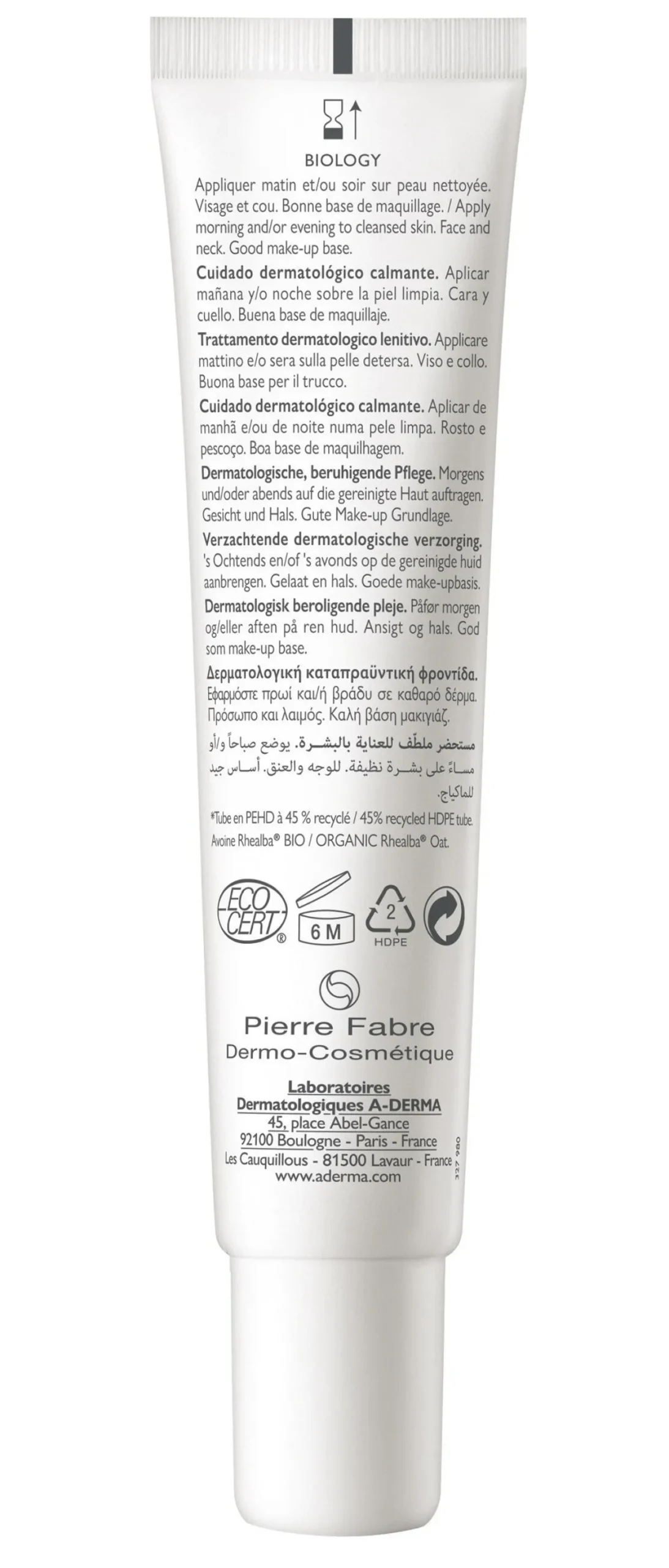 Biology Crema Calmante