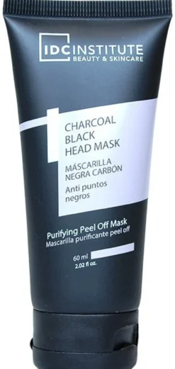 Black Head Mask Mascarilla Negra Carbón