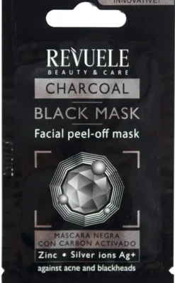 Black mask peel off activated carbon