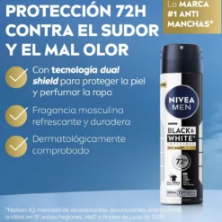 Black & White Epic Night Spray Desodorante Para Hombre