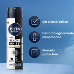 Black & White Epic Night Spray Desodorante Para Hombre