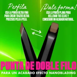Blade & Shade Lápiz de cejas de doble punta