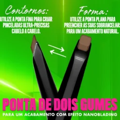 Blade & Shade Lápiz de cejas de doble punta