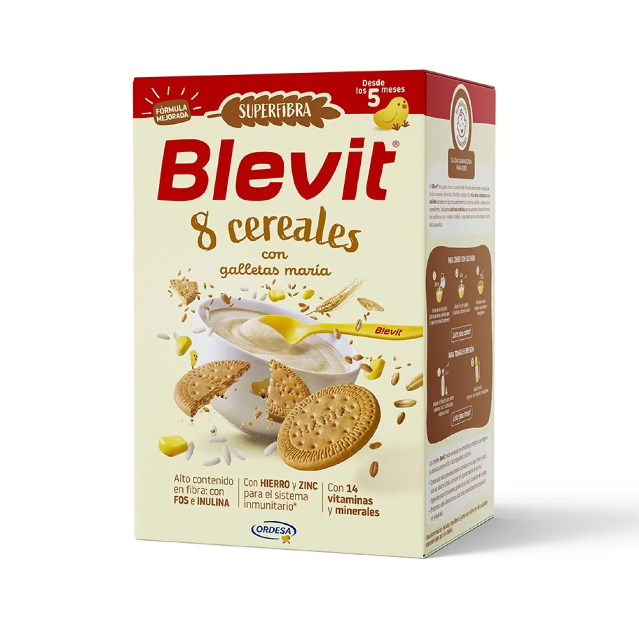 Blevit Superfibra 8 Cereales y Galleta