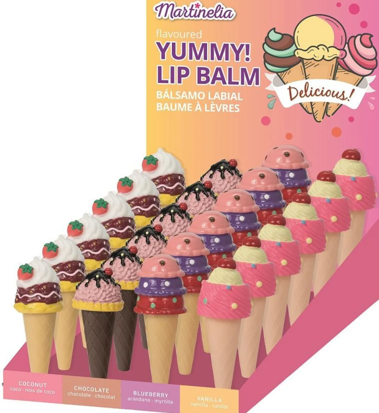 Bálsamo Labial Yummy Helado
