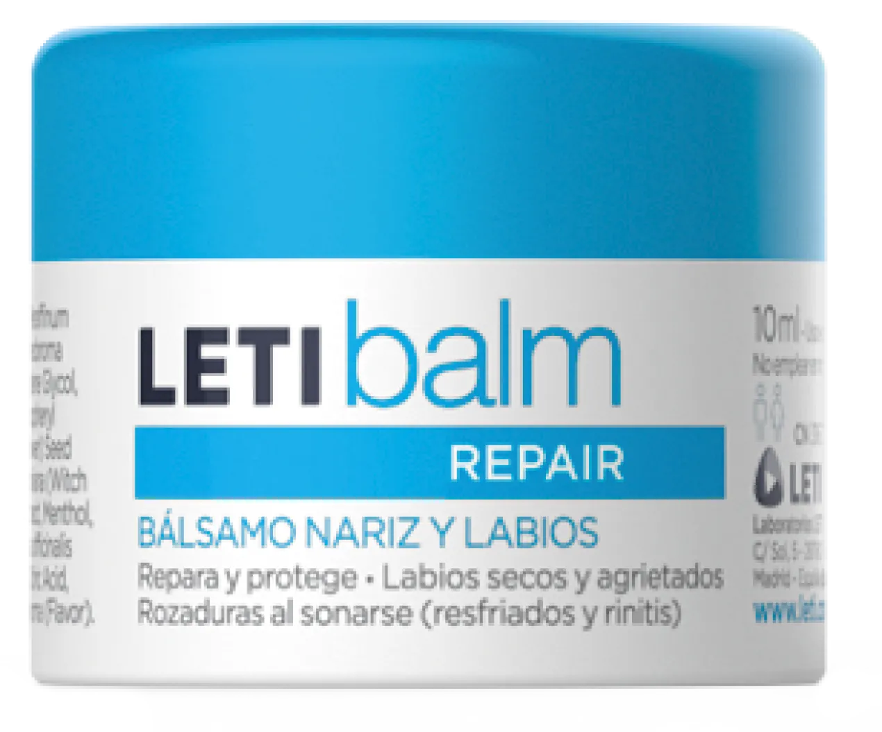 Bálsamo Reparador Nariz y Labios