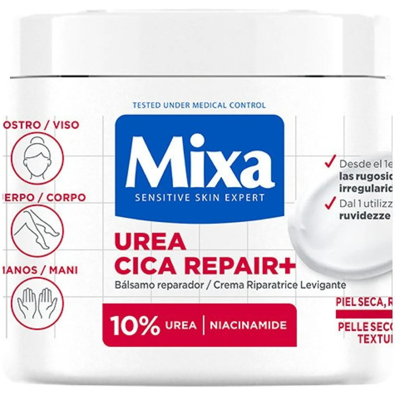 Bálsamo Reparador Urea Cica+ Piel Seca