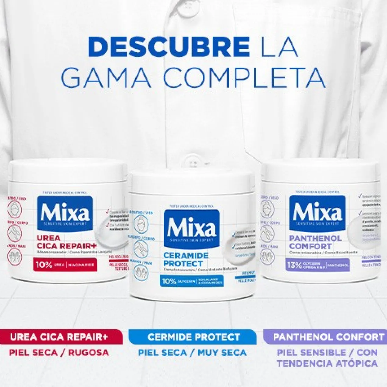 Bálsamo Reparador Urea Cica+ Piel Seca