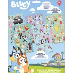 Bluey Set de Pegatinas
