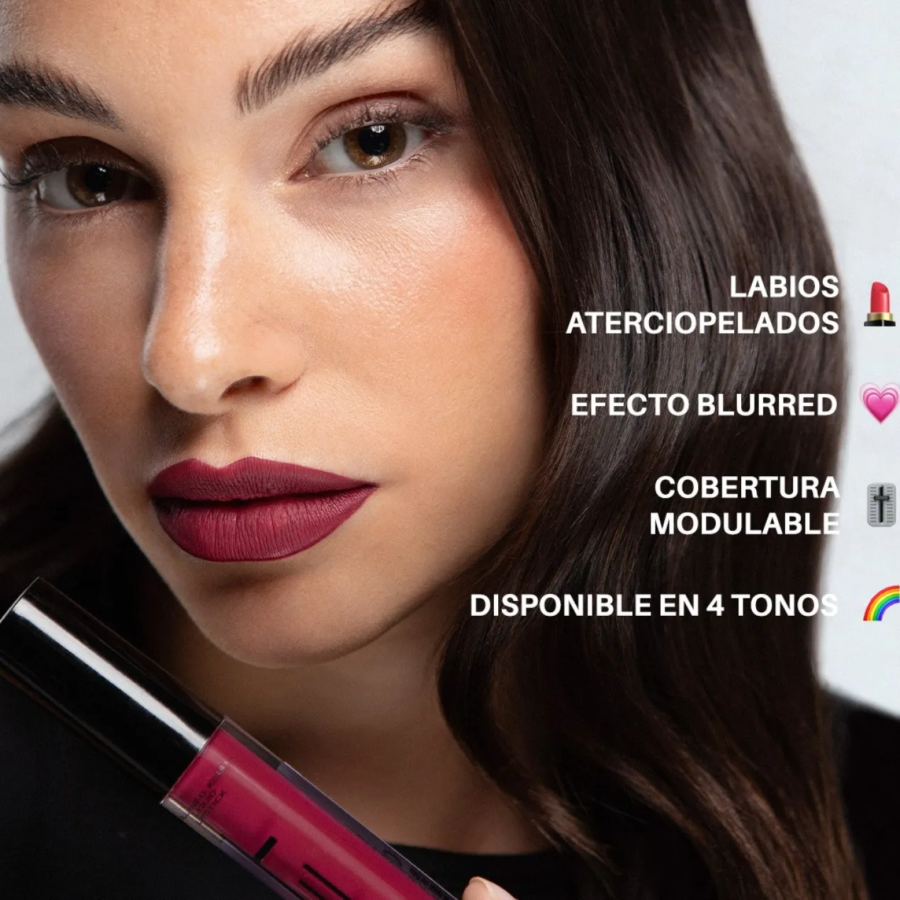 Blurred Kiss Liquid Lipstick Labial Líquido
