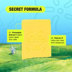 Bob Esponja Enzimas de Piña Cleansing Bar Jabón Facial