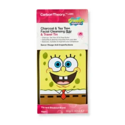 Bob Esponja Set Anti Imperfecciones Jabón Facial + Lata Travel