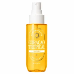 Body Mist Perfumado Coração Tropical Caramel
