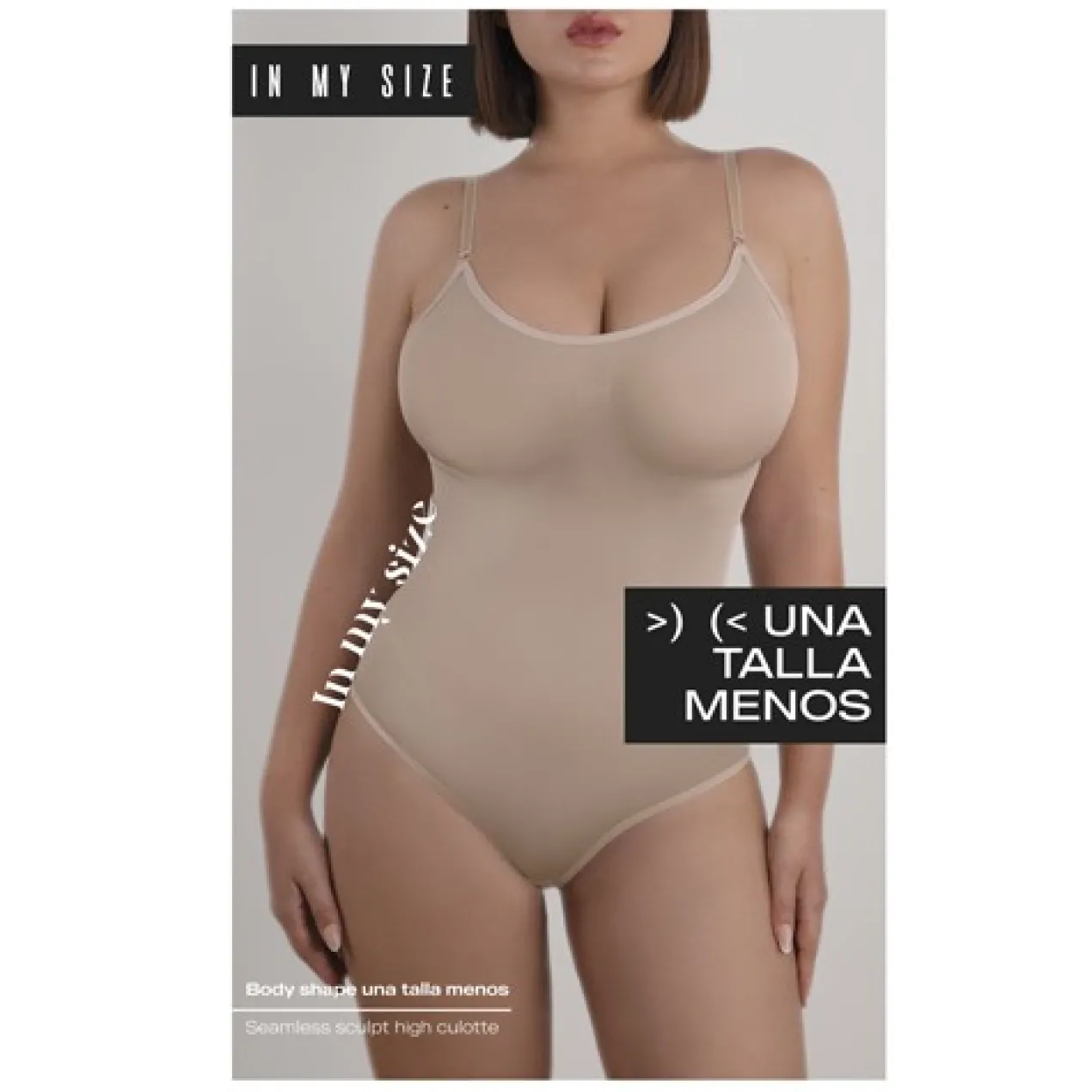 Body Shape Una Talla Menos Beige