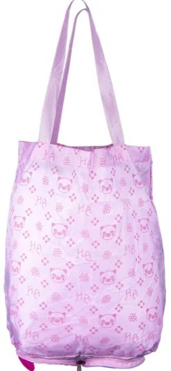 Bolsa Plegable de Tela Animales Cerdo