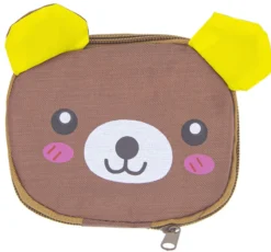 Bolsa Plegable de Tela Animales Oso