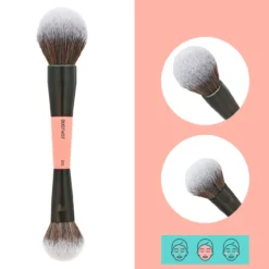 Brocha Doble Maquillaje En Polvo Duo Twist DT5