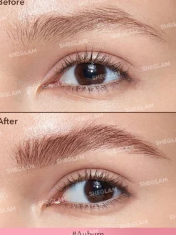 Brow-Fection Angled Brush & Dip Maquillaje Líquido de Cejas