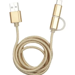Cable USB 2en1 Micro USB