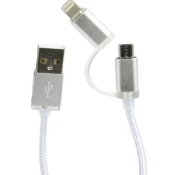 Cable USB 2en1 Micro USB