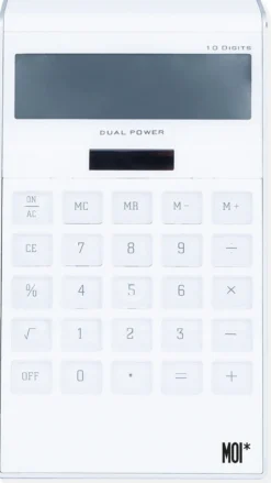 Calculadora Diseño Blanca