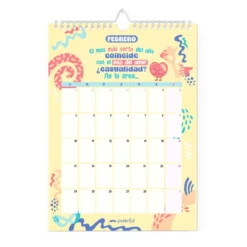 Calendario de Pared 2025 No me da la vida