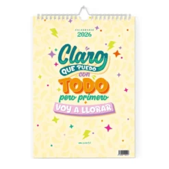 Calendario de Pared Claro Que Puedo Con Todo 2026