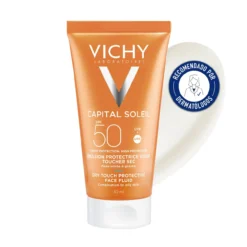 Capital Soleil SPF50 Emulsión Facial Acabado Seco