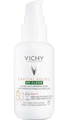 Capital Soleil UV Clear SPF50 Fluido Anti Imperfecciones