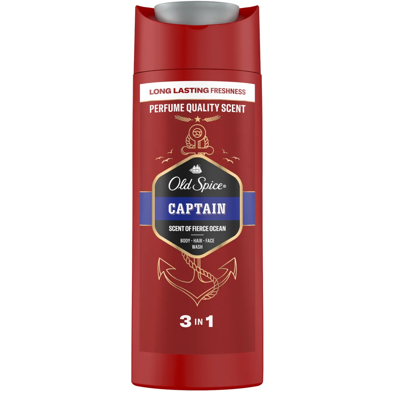 Captain Gel Ducha-Champú 3 en 1