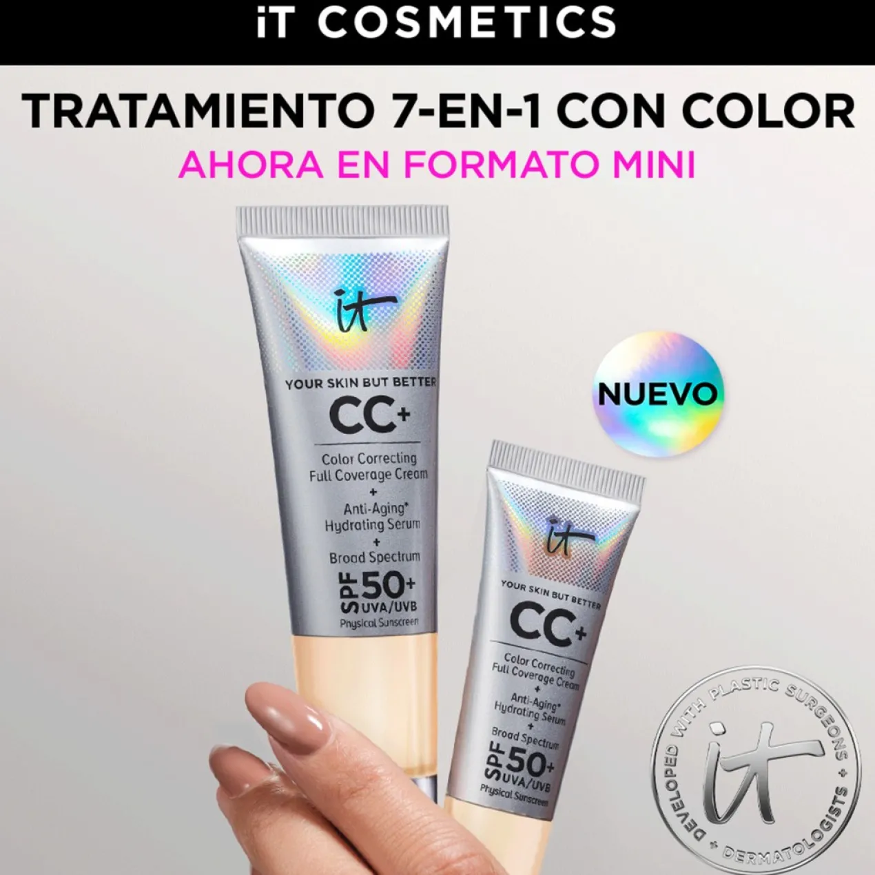 CC+ Base De Maquillaje Cobertura Total Formato Viaje