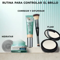 CC+ Natural Matte SPF 40 Base de Maquillaje Matificante Control de Brillo
