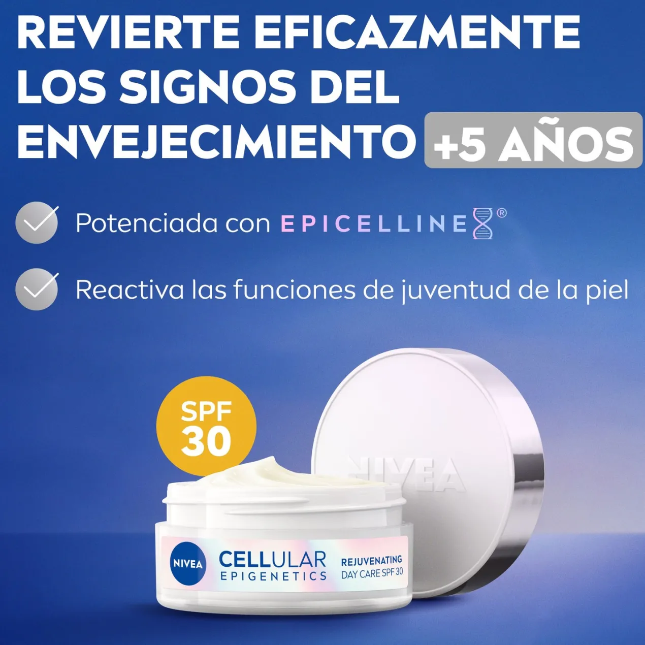 Cellular Epigenetics Crema de día rejuvenecedora SPF 30