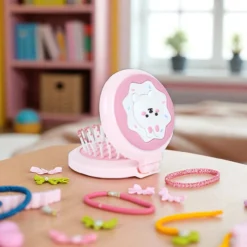 Cepillo Espejo Bolsillo Kawaii