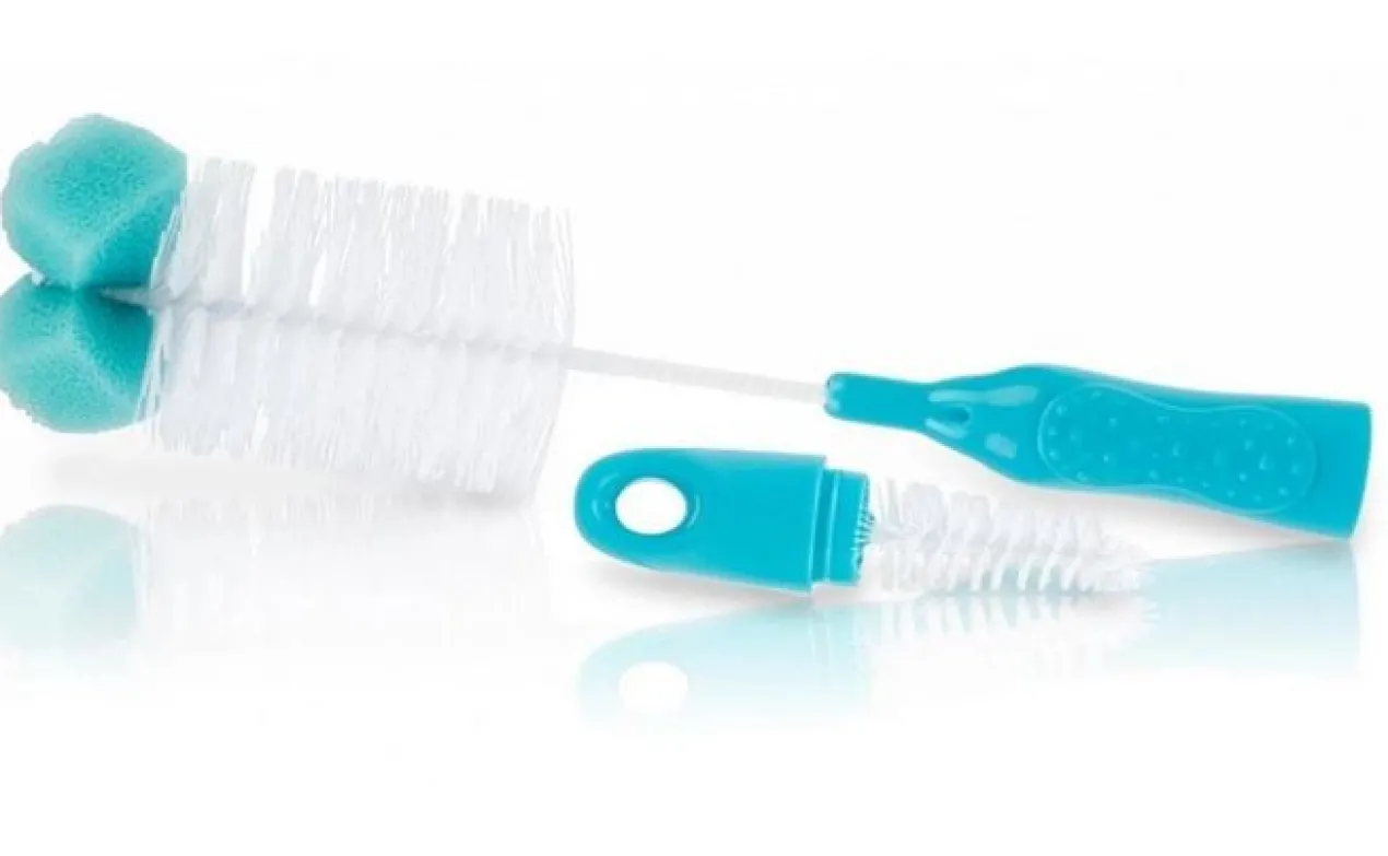 Cepillo Biberones y Tetinas con punta de esponja