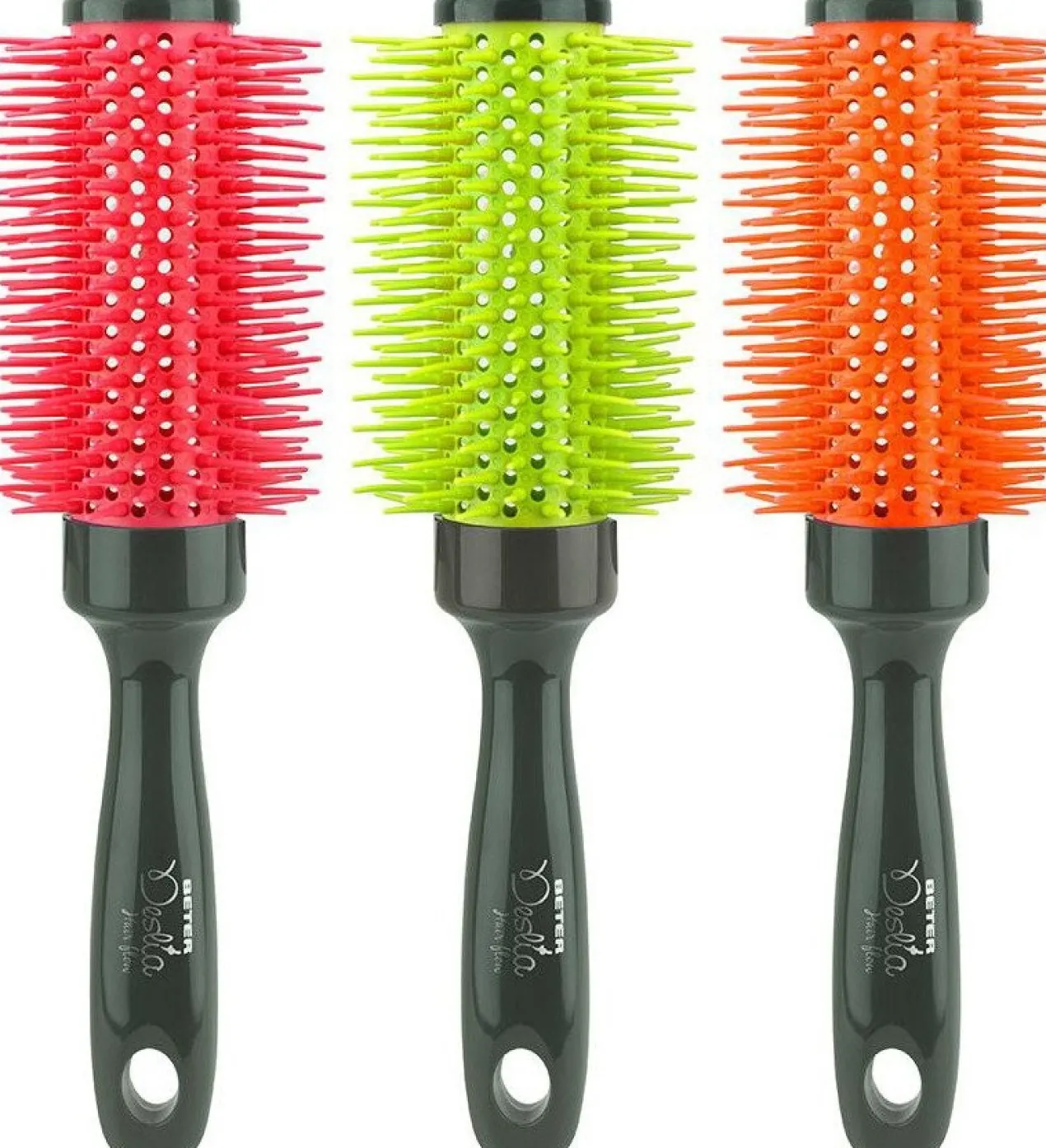 Cepillo Deslía Hair Flow Redondo 33 mm