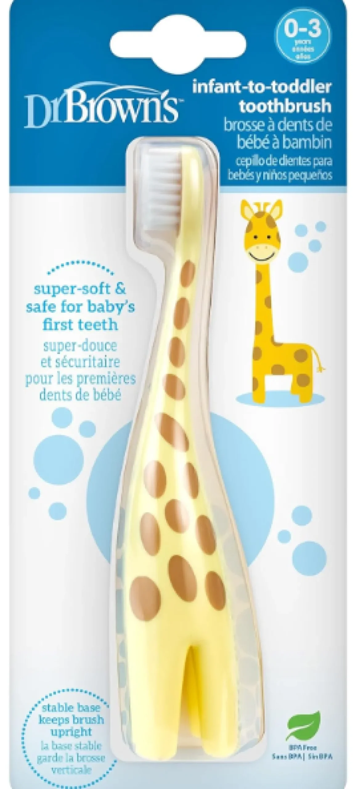 Cepillo Dientes Jirafa 0-3 Años