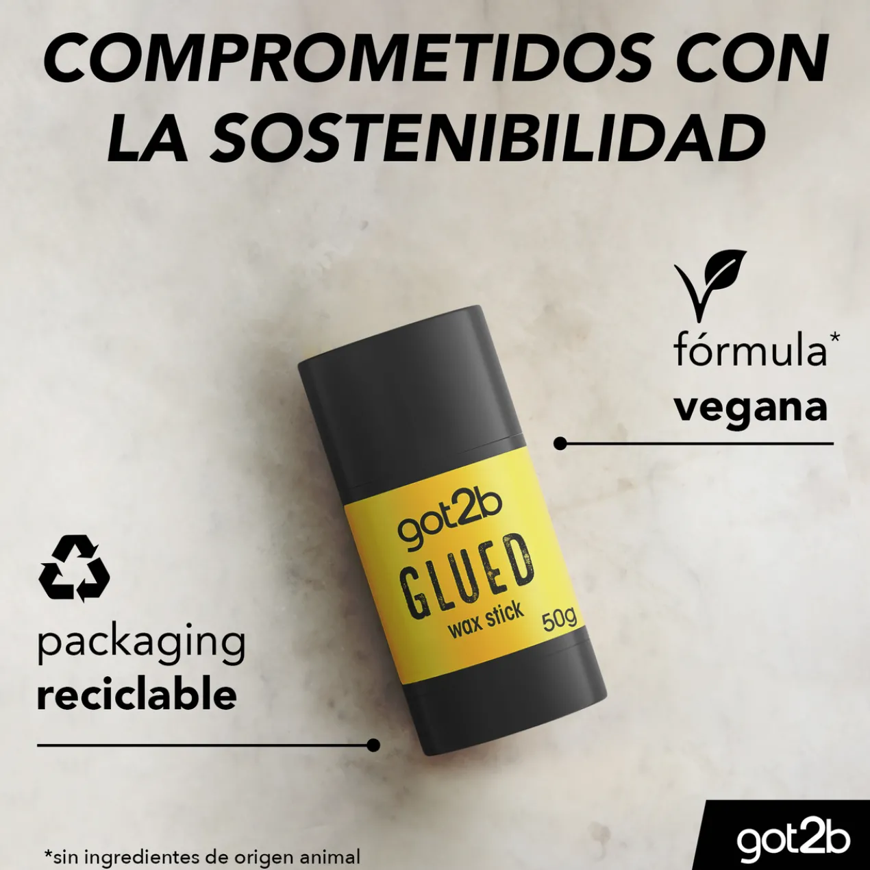 Cera de Peinado Glued Wax Stick