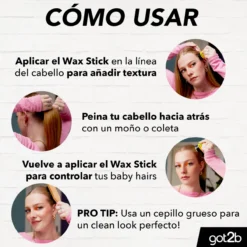 Cera de Peinado Glued Wax Stick