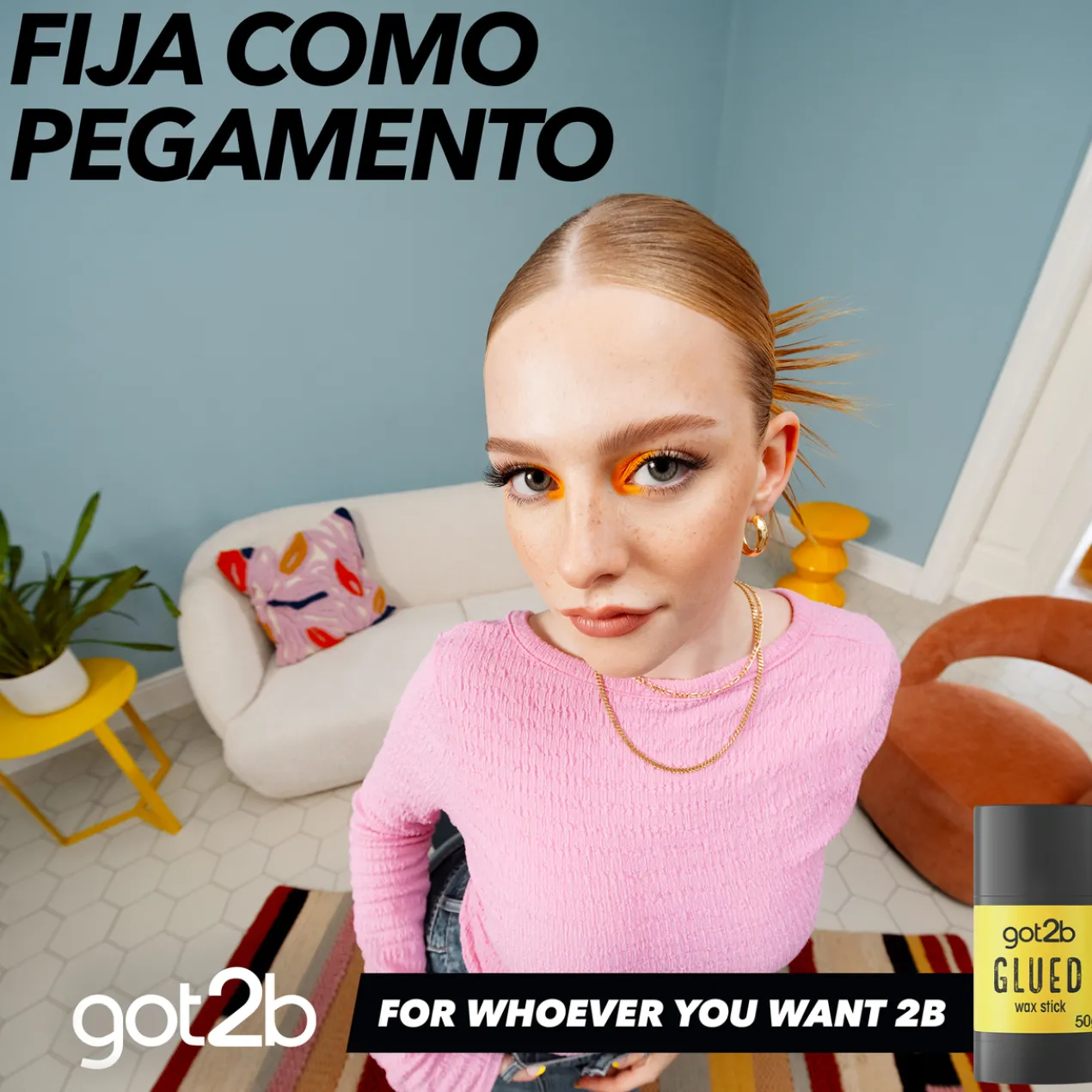 Cera de Peinado Glued Wax Stick