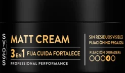 Cera de Peinado Matt Cream