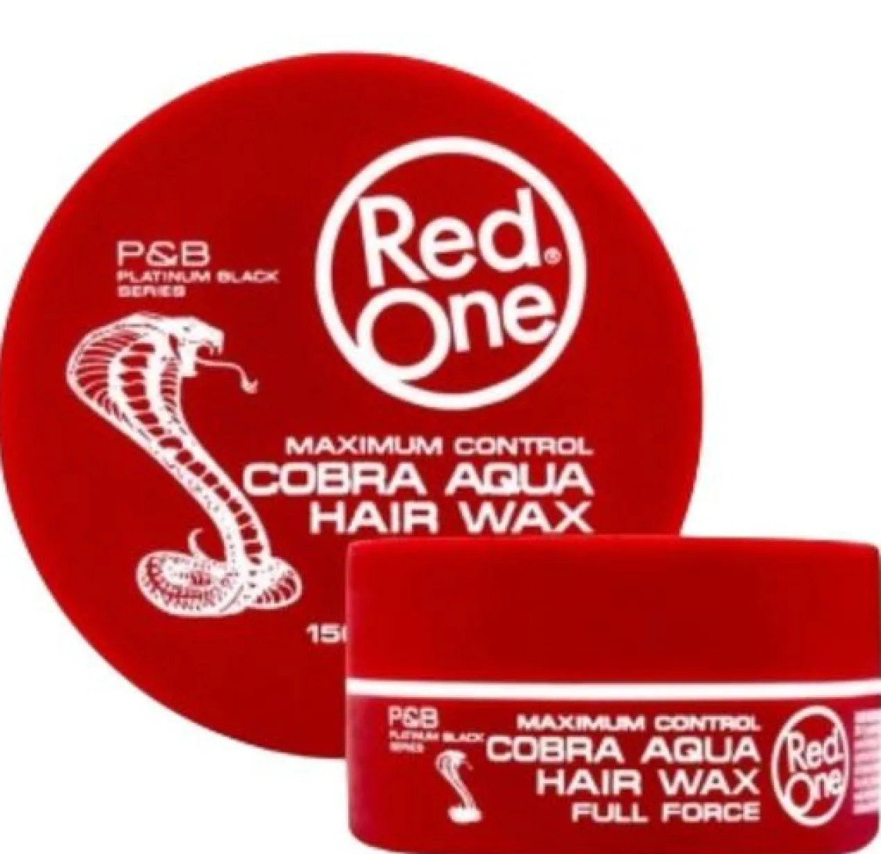 Cera Fijadora de Peinado Cobra Aqua Hair Wax Red