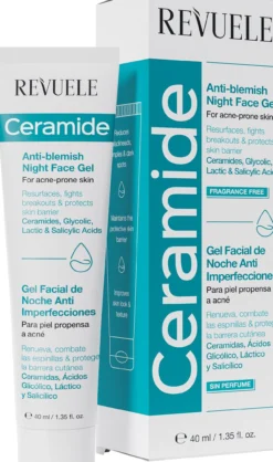 Ceramide Gel Facial de Noche Anti Imperfecciones