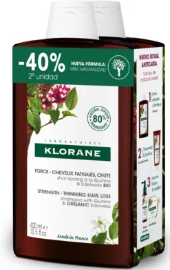 Champú a la Quinina Anticaída Cabello Debilitado