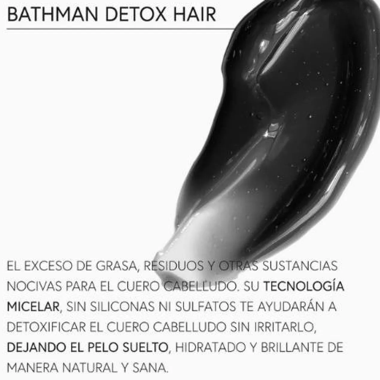 Champú Bathman Detox Hair